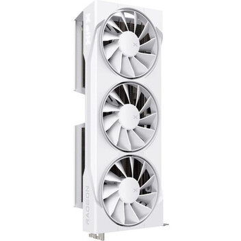 Tarjeta Gráfica XFX SWIFT AMD Radeon RX 9070 XT Triple Fan 16GB GDDR6 FSR 4 Blanca