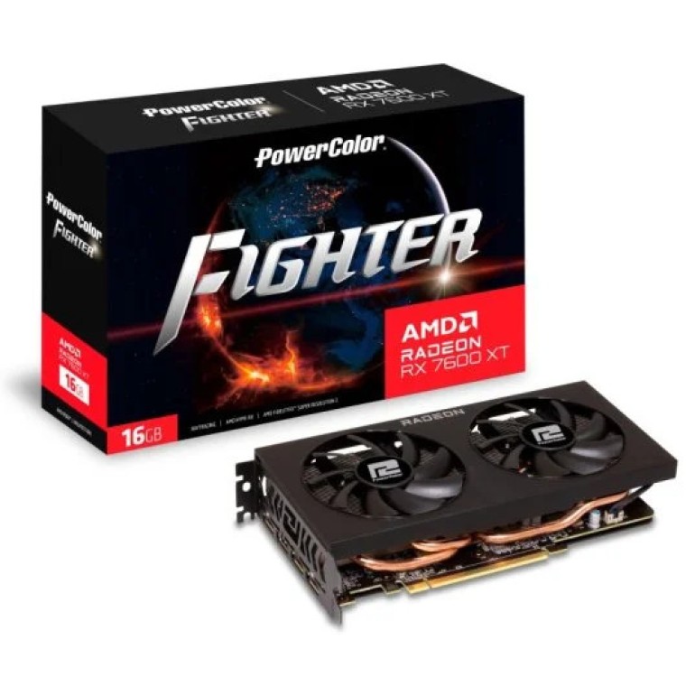 PowerColor FIGHTER AMD Radeon RX 7600 XT 16GB GDDR6