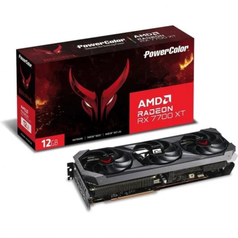 Powercolor Red Devil AMD Radeon RX 7700 XT 12GB GDDR6