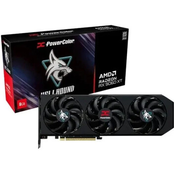 Tarjeta Gráfica PowerColor Hellhound AMD Radeon RX 9060 XT OC 8GB GDDR6 FSR 4