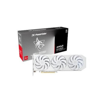 Tarjeta Gráfica PowerColor Radeon RX 9060 XT Hellhound OC White 16GB GDDR6