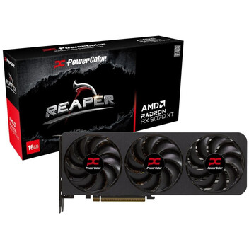 Tarjeta Gráfica PowerColor Reaper AMD Radeon RX 9070 XT 16GB GDDR6 FSR 4 Tarjeta Gráfica PowerColor Reaper AMD Radeon RX 9070 XT 16GB GDDR6 FSR 4