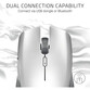 Razer Atheris Ratón Gaming Inalámbrico Ambidextro 7200 DPI Blanco Mercurio