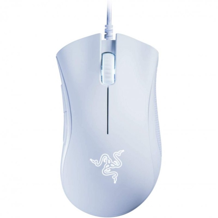 Razer Deathadder Essential Ratón Gaming 6400 DPI Blanco