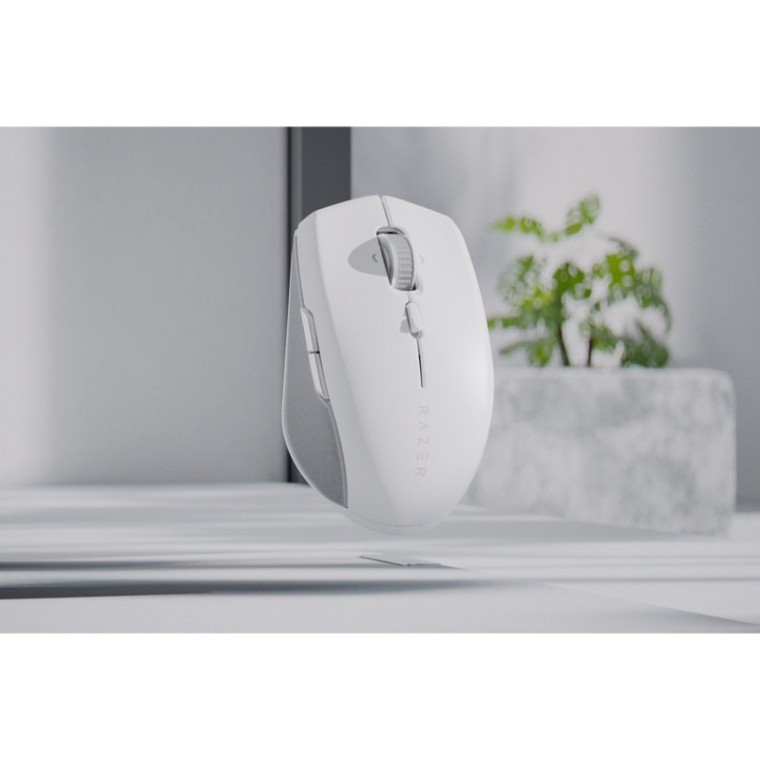 Razer Pro Click Mini Ratón Ambidiestro RF inalámbrica + Bluetooth Óptico 12000 DPI Blanco