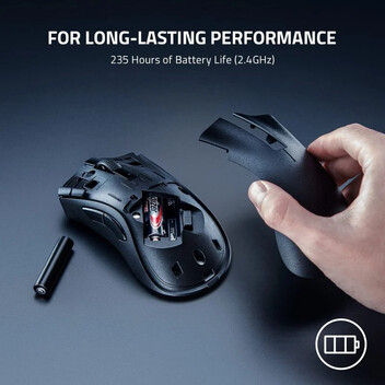 Razer Deathadder V2 X HyperSpeed Ratón Gaming 6400 DPI Negro Razer Deathadder V2 X HyperSpeed Ratón Gaming 6400 DPI Negro