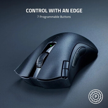 Razer Deathadder V2 X HyperSpeed Ratón Gaming 6400 DPI Negro Razer Deathadder V2 X HyperSpeed Ratón Gaming 6400 DPI Negro