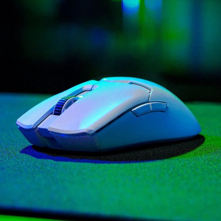 Razer Viper V2 Pro Ratón Óptico Gaming Inalámbrico 30000 DPI Blanco