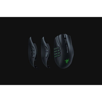 Ratón Razer Naga V2 Pro 30000 DPI inalámbrico RF/Bluetooth/USB-C 20 botones RGB Negro Ratón Razer Naga V2 Pro 30000 DPI inalámbrico RF/Bluetooth/USB-C 20 botones RGB Negro