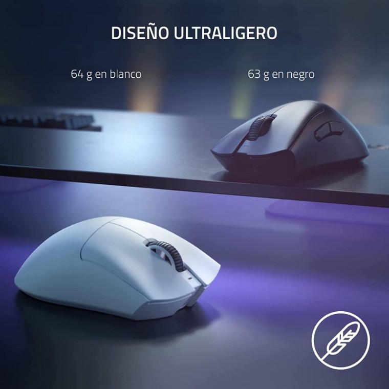 Razer DeathAdder V3 Pro Ratón Gaming Inalámbrico 30000 DPI Negro