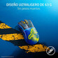 Razer DeathAdder V3 Pro Fortnite Edition Ratón Gaming Inalámbrico 30000 DPI Azul
