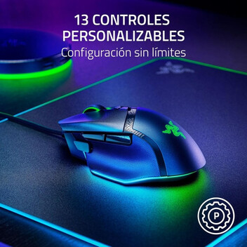 Razer Basilisk V3 35K Ratón Gaming Óptico RGB 35000 DPI Negro Razer Basilisk V3 35K Ratón Gaming Óptico RGB 35000 DPI Negro