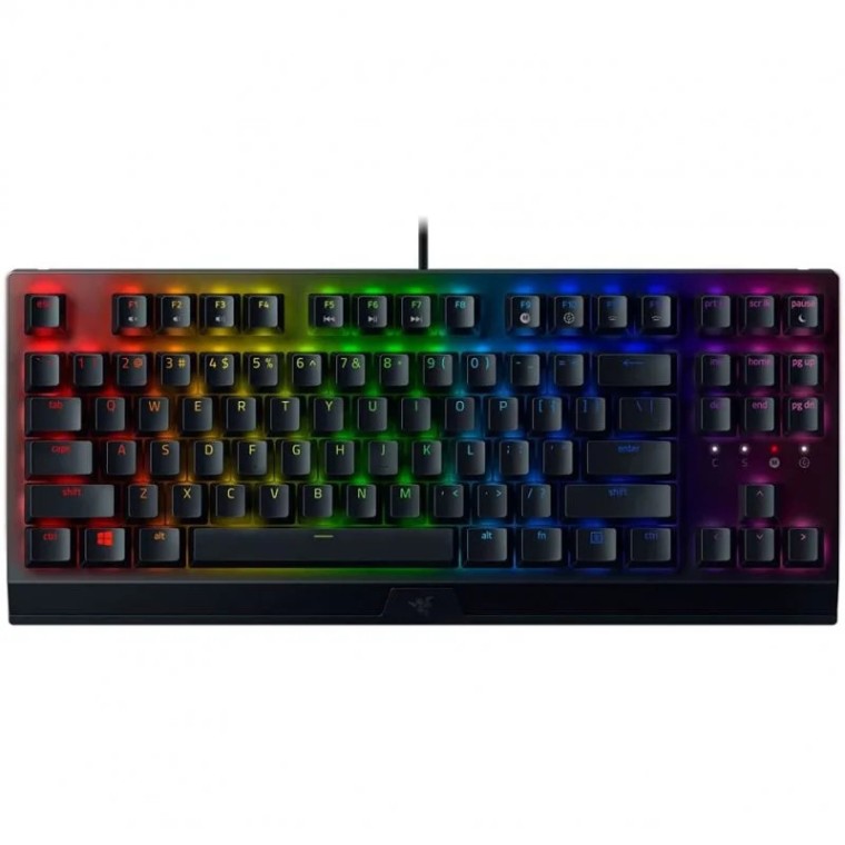 Razer BlackWidow V3 Tenkeyless Teclado Gaming Retroiluminado Yellow Switch US Layout