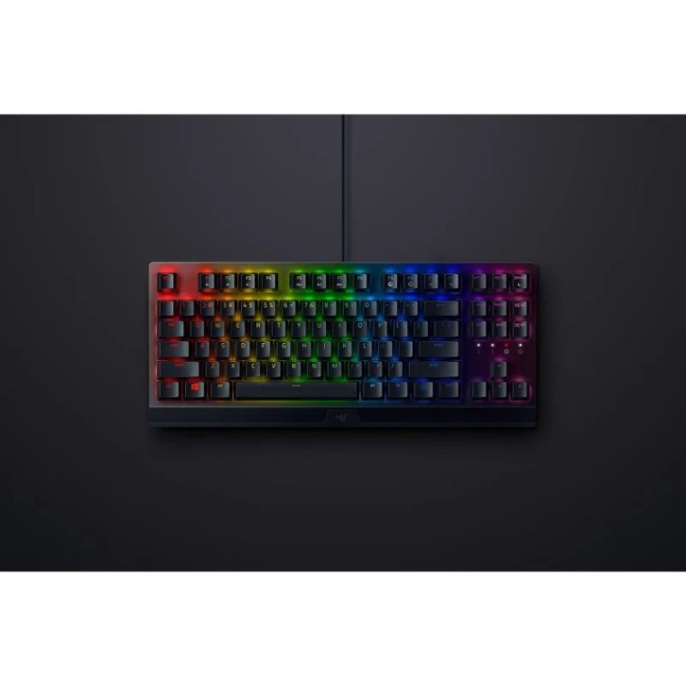 Razer BlackWidow V3 Tenkeyless Teclado Gaming Retroiluminado Yellow Switch US Layout