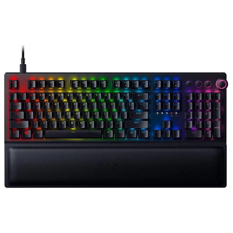 Razer BlackWidow V3 Pro Teclado Mecánico Inalámbrico Gaming Switch Green Layout USA