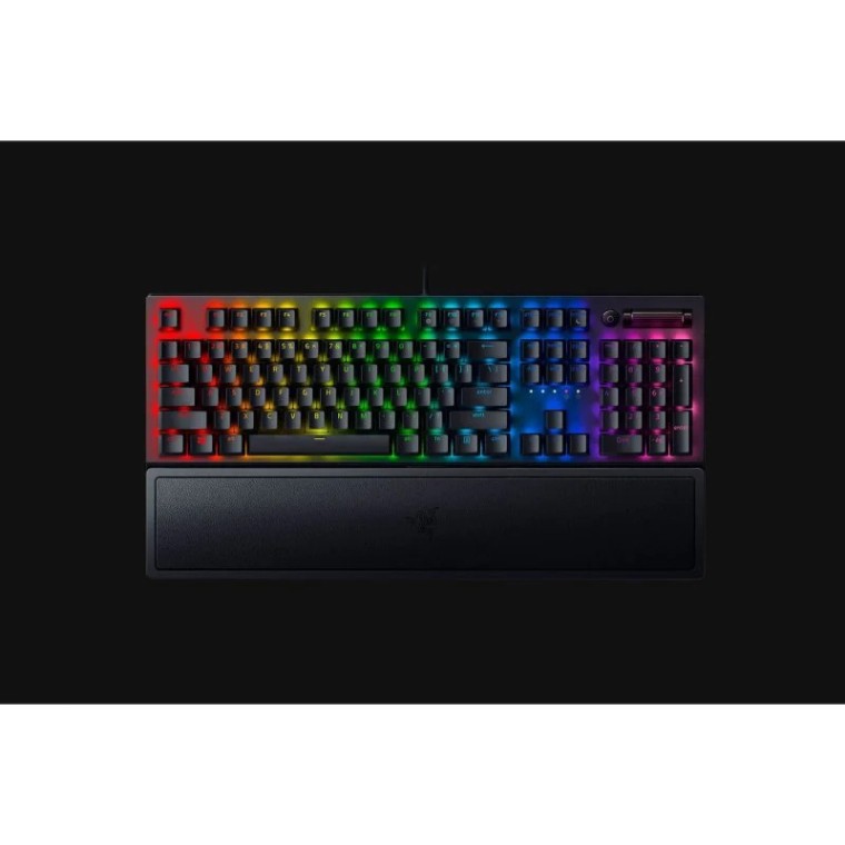 Razer BlackWidow V3 Teclado Mecánico Gaming Retroiluminado Negro Switch Green