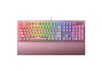 Razer BlackWidow V3 Teclado Gaming USA Green Switch Cuarzo Rosa