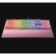 Razer BlackWidow V3 Teclado Gaming USA Green Switch Cuarzo Rosa