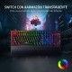 Razer BlackWidow V3 Teclado Mecánico Gaming RGB Negro Switch Green Layout USA