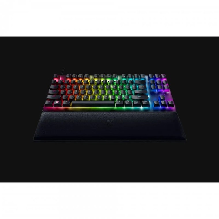 Razer Huntsman V2 TKL Teclado Mecánico Gaming RGB Switch Purple US Layout