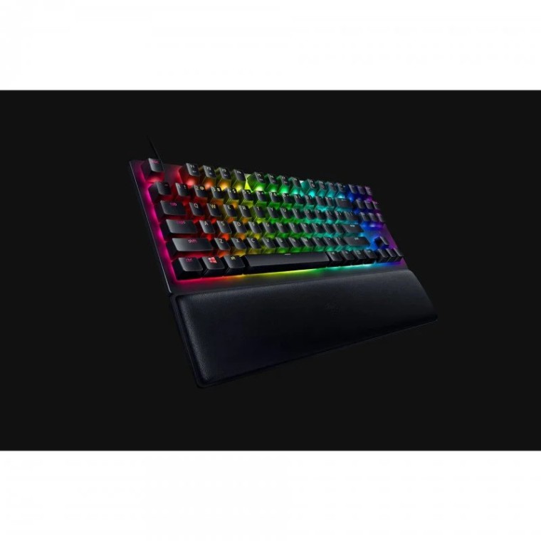 Razer Huntsman V2 TKL Teclado Mecánico Gaming RGB Switch Purple US Layout