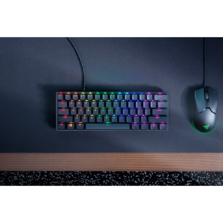 Razer Huntsman Mini Analog Teclado Gaming RGB Switch Óptico Negro Layout USA