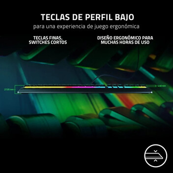 Razer Ornata V3 Teclado Gaming Híbrido RGB Razer Ornata V3 Teclado Gaming Híbrido RGB