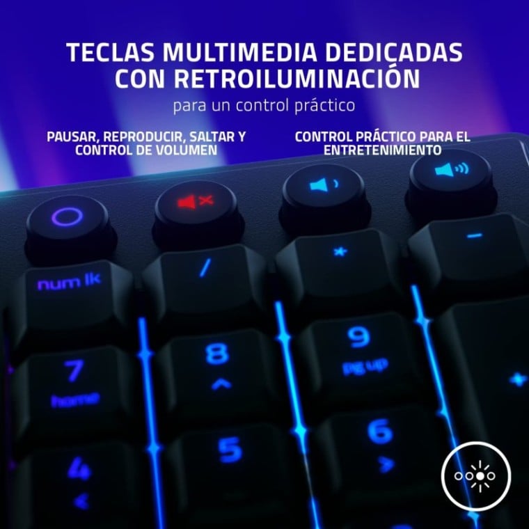 Razer Ornata V3 Teclado Gaming Híbrido RGB