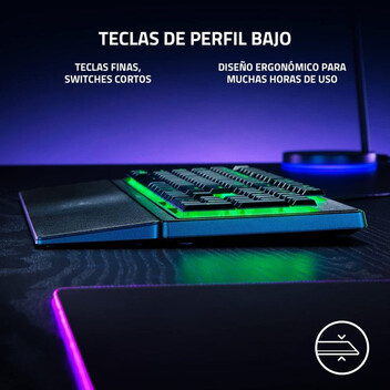 Razer Ornata V3 X Teclado Gaming RGB Negro