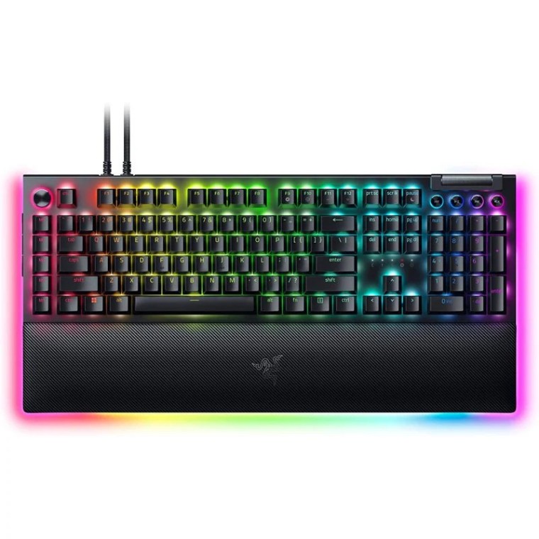 Razer BlackWidow V4 Pro Teclado Gaming RGB Green Switch Layout US