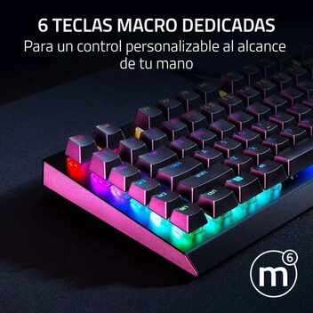 Razer BlackWidow V4 X Teclado Mecánico Gaming con Razer Chroma RGB Yellow Switch Razer BlackWidow V4 X Teclado Mecánico Gaming con Razer Chroma RGB Yellow Switch