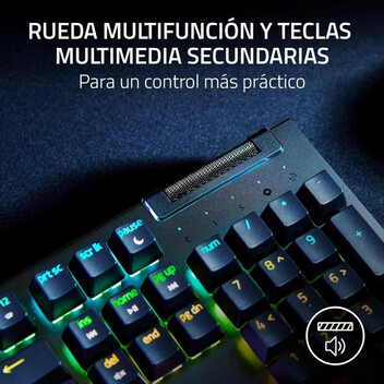 Razer BlackWidow V4 X Teclado Mecánico Gaming con Razer Chroma RGB Yellow Switch Razer BlackWidow V4 X Teclado Mecánico Gaming con Razer Chroma RGB Yellow Switch