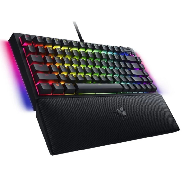 Razer BlackWidow V4 75% Teclado Mecánico Gaming RGB Layout USA (ISO) Negro