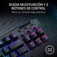 Teclado mecánico Razer BlackWidow V4 Tenkeyless HyperSpeed Layout ES inalámbrico RGB hot swap