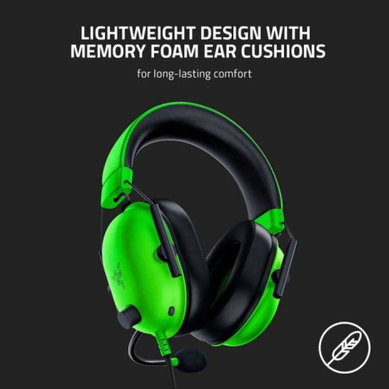 Razer BlackShark V2 X Auriculares Gaming 7.1 Verdes