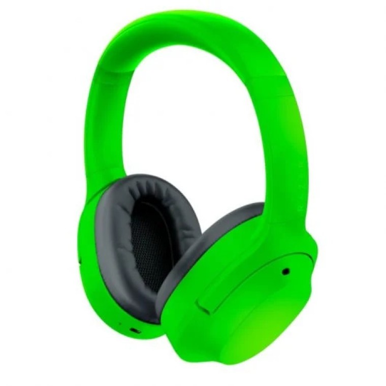 Razer Opus X Green Auriculares Gaming Inalámbricos con Cancelación Activa de Ruido Verdes