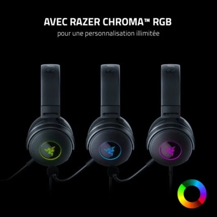 Razer Kraken V3 Auriculares Gaming 7.1 Negros