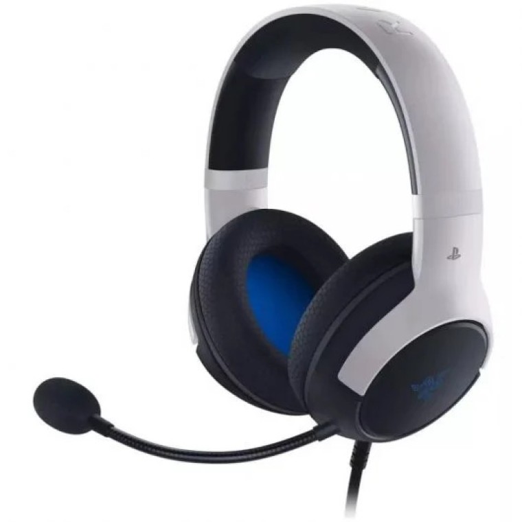 Razer Kaira X Auriculares Gaming Multiplataforma Licenciados para PS5 Blancos