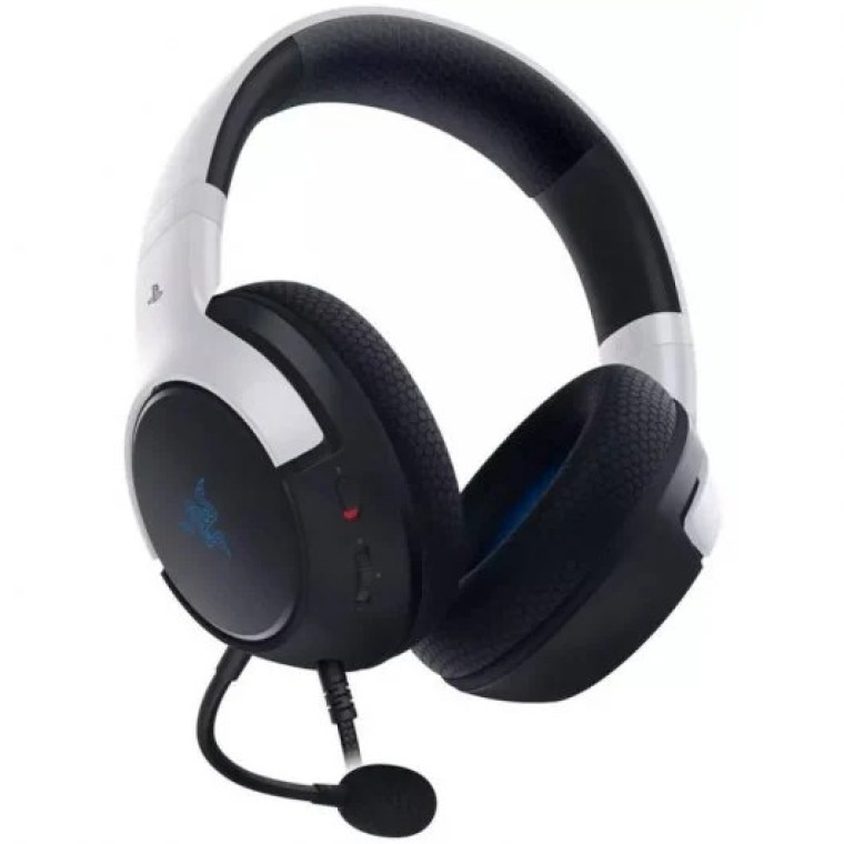 Razer Kaira X Auriculares Gaming Multiplataforma Licenciados para PS5 Blancos