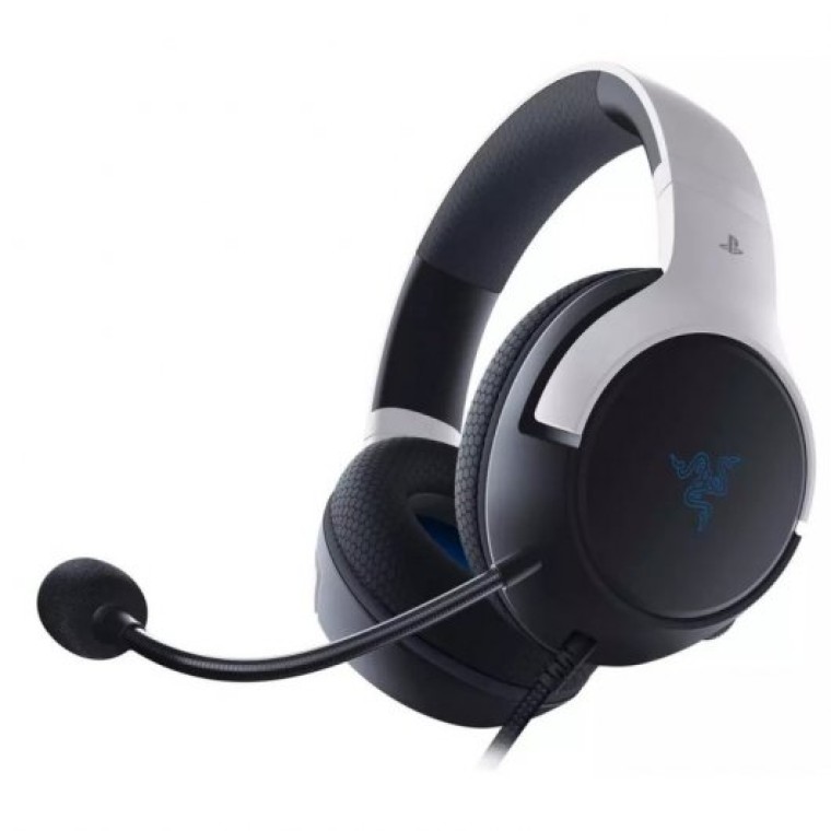 Razer Kaira X Auriculares Gaming Multiplataforma Licenciados para PS5 Blancos