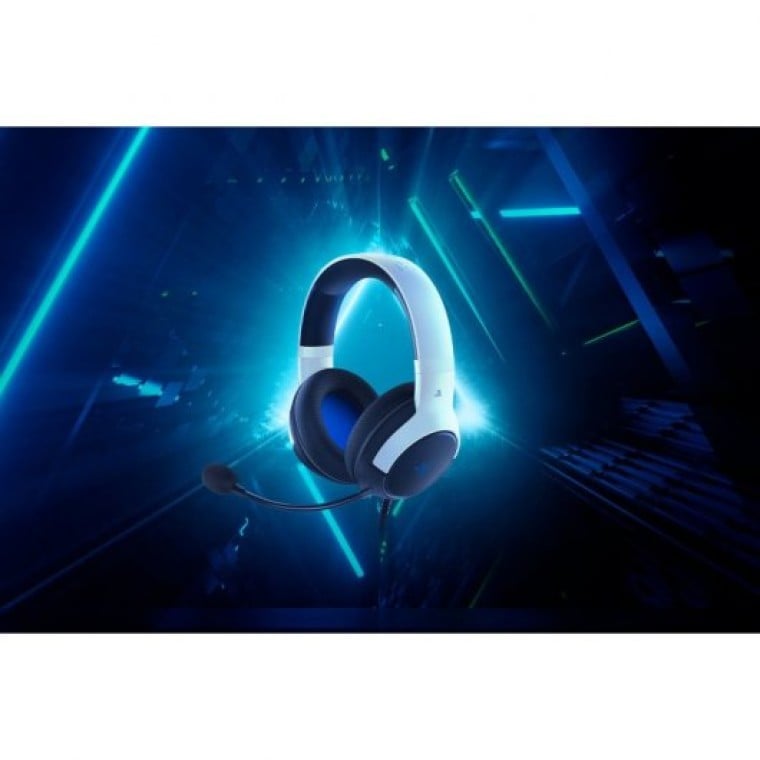 Razer Kaira X Auriculares Gaming Multiplataforma Licenciados para PS5 Blancos