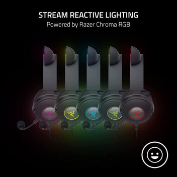 Razer Kraken Kitty V2 Pro Auriculares Gaming RGB Negros