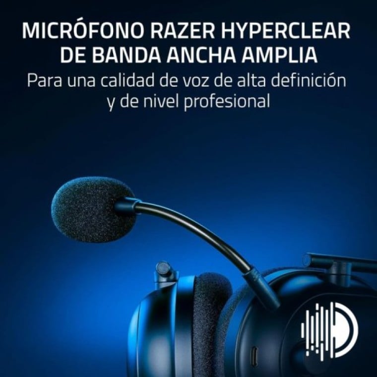 Razer BlackShark V2 Pro Auriculares Inalámbricos Gaming para PS5 Negros