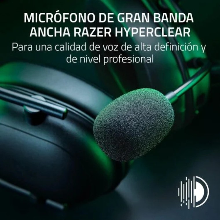 Razer BlackShark V2 HyperSpeed Auriculares Gaming Inalámbricos Negros