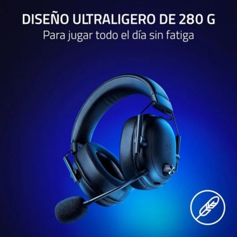 Razer BlackShark V2 HyperSpeed Auriculares Gaming Inalámbricos Negros