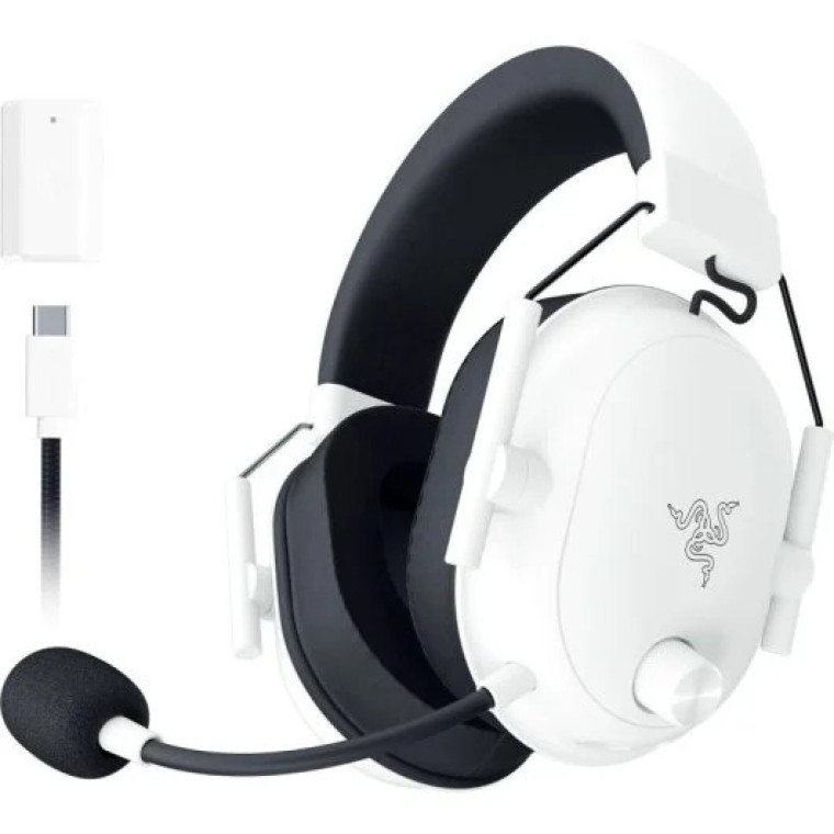 Razer BlackShark V2 HyperSpeed Auriculares Gaming Inalámbricos Blancos