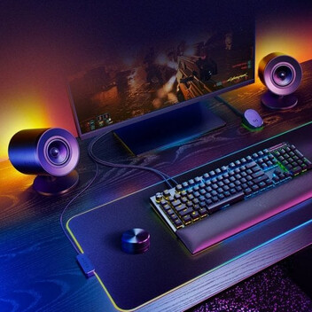 Razer Nommo V2 Pro Altavoces Gaming de Rango Completo 2.1 con Subwoofer Inalámbrico Bluetooth/USB Razer Nommo V2 Pro Altavoces Gaming de Rango Completo 2.1 con Subwoofer Inalámbrico Bluetooth/USB