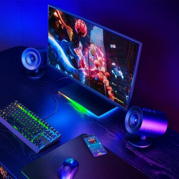 Razer Nommo V2 X Altavoces Gaming de Rango Completo 2.0 Bluetooth/USB Negros Razer Nommo V2 X Altavoces Gaming de Rango Completo 2.0 Bluetooth/USB Negros