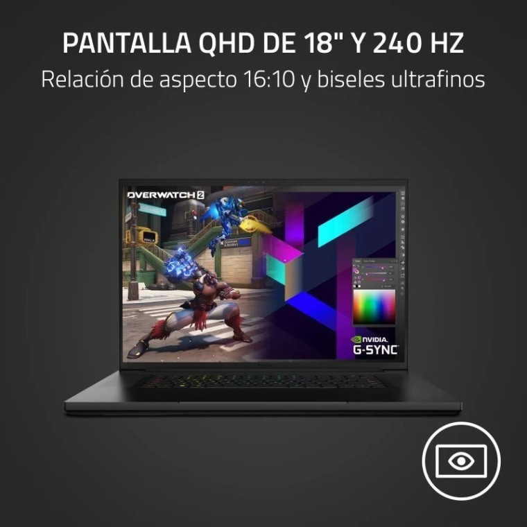 Razer Blade 18 QHD+ 240Hz Intel Core i9-13950HX/32GB/1TB SSD/RTX 4080/18"