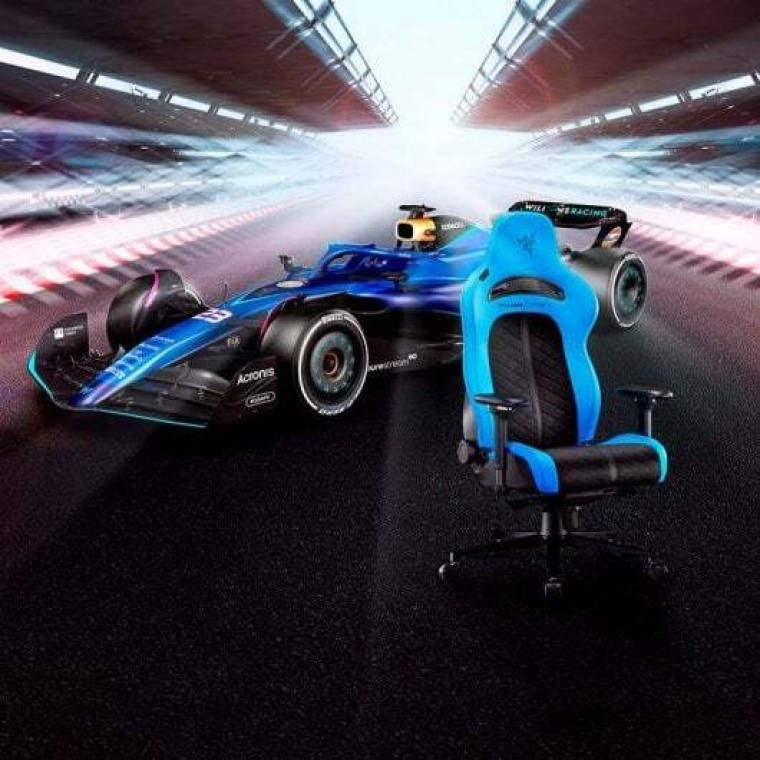 Razer Enki Pro Williams Esports Edition Silla Gaming Azul/Negra